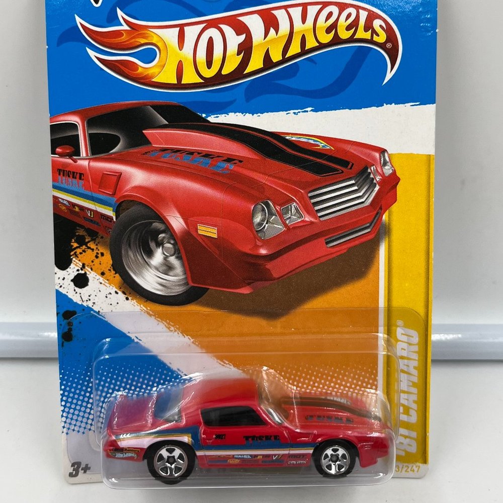 2012 Hot Wheels '81 CAMARO #43 New Models Red Variant